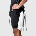 Men’s 2-in-1 Performance Workout Shorts with Built-In Liner