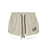 Men’s 2-in-1 Performance Workout Shorts with Built-In Liner
