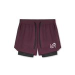 Men’s 2-in-1 Performance Workout Shorts with Built-In Liner